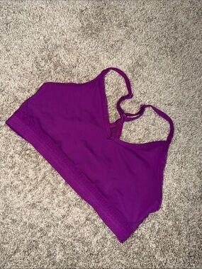 Athletic Women's Purple Seamless Bralette
